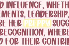 Peppy Candy - Preppy Handwritten Font Product Image 6