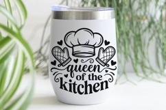 Queen Of The Kitchen Svg, Funny Kitchen Svg, Kitchen Sign. Product Image 7