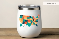 US States Map SVG Bundle Product Image 4