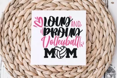 Volleyball mom svg, SVG files for cricut, laser cut files Product Image 5
