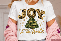 Joy to the World Christmas Tree PNG Design joy to the world Product Image 6