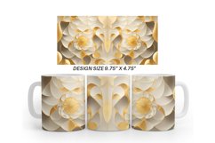 3D Geometric Mug Wrap | Sublimation Coffee Cup Product Image 8