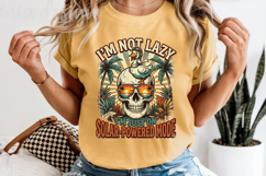Skull and Duck Summer Png, Solar Powered Mode Sublimation Product Image 5