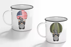Gnomes of Military America, Dwarf Soldier parachutist Dwarf Product Image 4