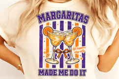 Margaritas Made Me Do It PNG, Funny Summer Drink PNG, Summer Product Image 6