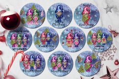 Christmas Gnome | Car coaster &amp; key chain Christmas designs Product Image 6