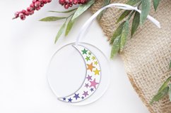 3D Rainbow Moon | 10 SVG layers Product Image 6