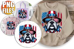 RADIANT Tote Bag Designs PNG, American Dog Product Image 1