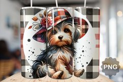 Dog Tumbler Sublimation - 20 Oz Skinny Tumbler Product Image 1