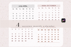 Procreate 2026 Calendar Planner Stamp Brush, Week, Month Product Image 6