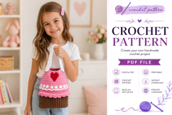 Cupcake Purse Crochet Pattern PDF Product Image 3