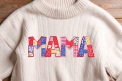 Vol.4 Patchwork Fabric Mama - PNG Product Image 6