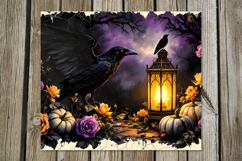 Spooky Halloween | 4 Skinny tumbler sublimation designs P2 Product Image 2