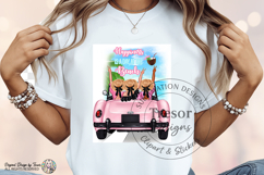 Happiness Is A Day At The Beach Design Besties Summer Girls Product Image 7
