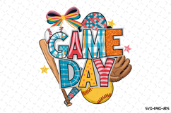 Game Day SVG Design | SVG Cut files Product Image 1