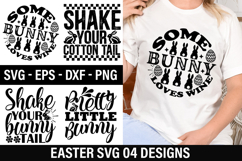 Easter SVG Design - Some Bunny Loves Wine Product Image 1