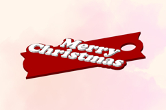 Stl File, Merry Christmas 40 OZ Tumbler, 3D Printinting Product Image 6
