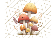 Woodland Forest Scene PNG Clipart, Fall Nature Elements Product Image 2
