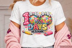 100 Days of School Disco Ball PNG Design 100 days of school Product Image 6