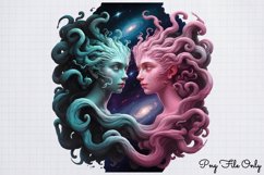 Celestial Zodiac Clipart Bundle PNG Product Image 4