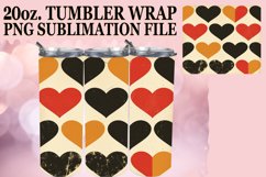 Romantic Tumbler Decor - Heart Patterns Product Image 1