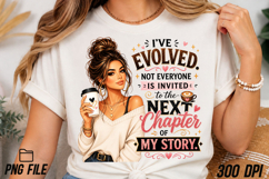 I Have Evolved PNG Cozy Next Chapter PNG Product Image 6