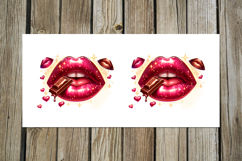 Valentine lips | 4 Valentine Sublimation Mug designs P2 Product Image 2