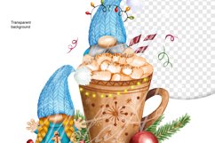 Christmas Gnomes Christmas Trees with Coffee mug, Christmas Product Image 5