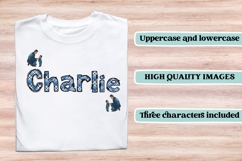 Father’s Day Alphabet clipart, father’s day letters doodle Product Image 6