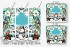 Christmas Camping Tumbler Wrap 20oz Product Image 7