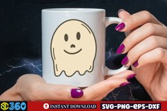 Cute Ghost Clipart, Cute Ghost Clipart Sublimation Product Image 2