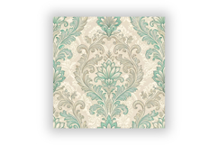 Baby Shower Toile Digital Paper Pack, Vintage Floral Toile Product Image 6