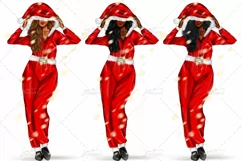Cosy Christmas Girls Sublimation Design |7 PNG Files 300 DPI Product Image 7