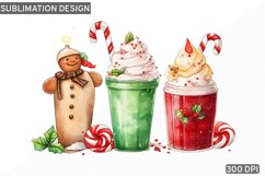 Christmas Coffee PNG Sublimation design Product Image 1