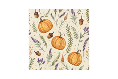 Cottagecore Fall Harvest Seamless Pattern, Digital Paper Product Image 4