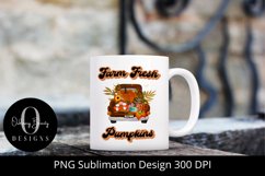 Farm Fresh Pumpkins|Retro Sublimation|Fall Sublimation PNG Product Image 13