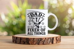 Dad Fixer Of All Things Svg, Funny Fathers Day Svg. Product Image 7