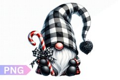 Christmas Gnome Sublimation Clipart PNG Product Image 1