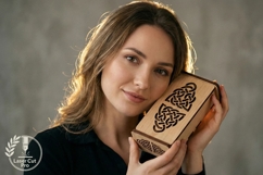 Celtic Knot Box Laser Cut Files Product Image 1