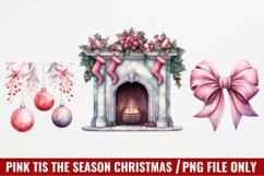 Pink Tis The Season Christmas Sublimation Product Image 1