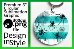 Trendy Circle Design for Keychains , Halloween Product Image 1