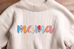 Vol. 25 Patchwork Fabric Mama - PNG Product Image 6