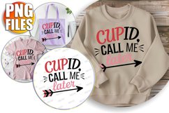 Bright TOTE BAG Designs PNG, Cupid Product Image 1