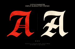 Devonxa - Gothic Blackletter Font Product Image 6