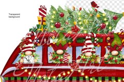 Christmas Gnomes, Christmas trees on the bus, Gnomes Product Image 3