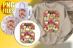 6 Doodle Letter Style Clipart Jolly Winter Vibes! Product Image 1