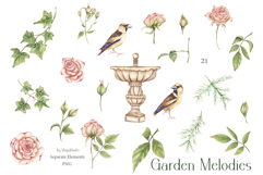Watercolor Garden Melodies Collection Bundle Product Image 8