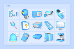 Smart Home 3D Icon Collection Product Image 6