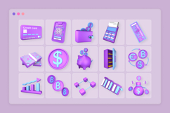 Digital Banking 3D Icon Pack Product Image 6