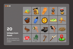 Eco Outdoor Essentials 3D Icon Library Product Image 6